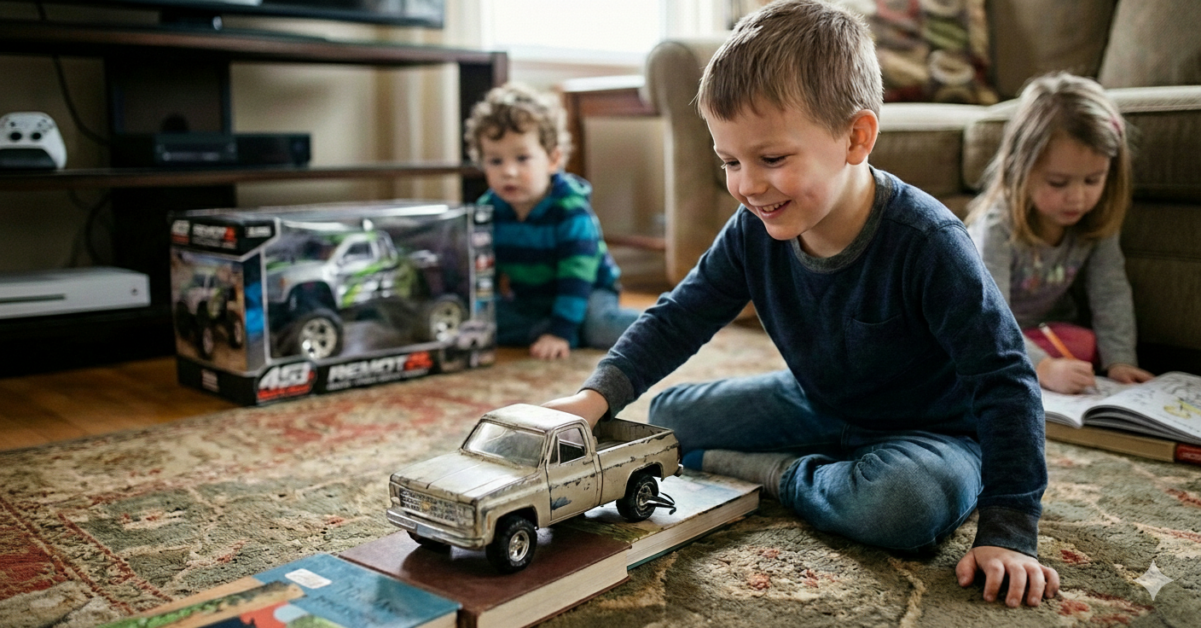 The Toy Still Works – Teaching Joy Without the Upgrade